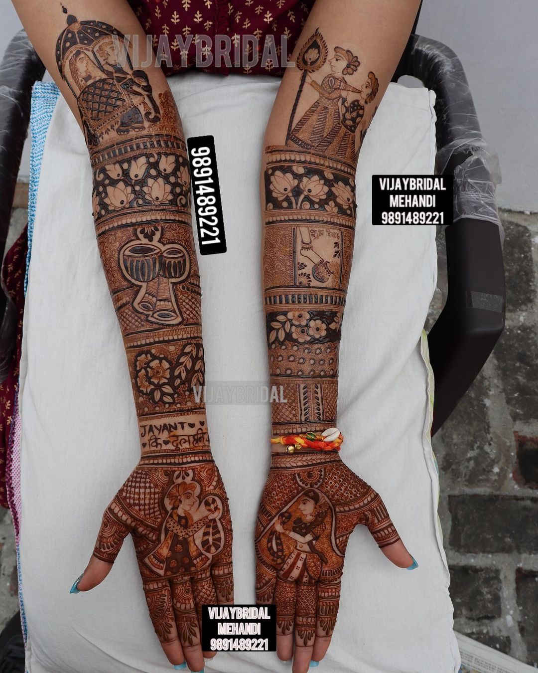 bride henna artist